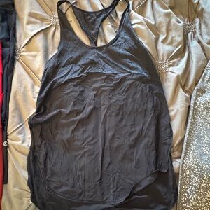 Black flowy lululemon tank top.
